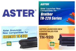 Aster Releases Compatibles for Brother TN-229, TN-830, and TN-920 Series